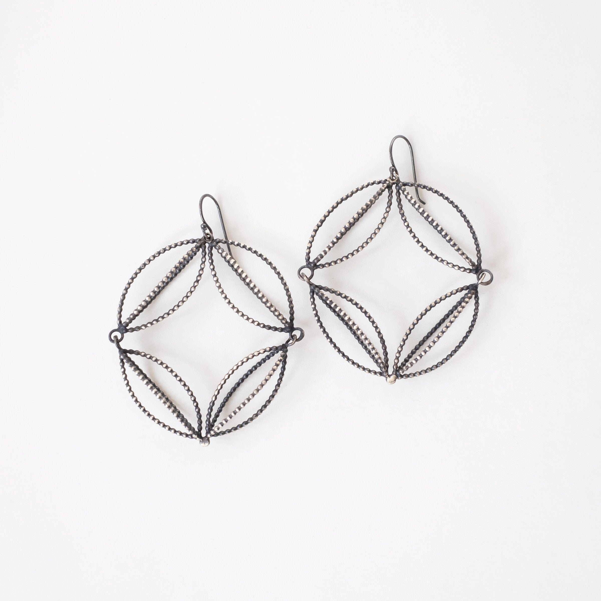 Seed Pod Statement Earrings