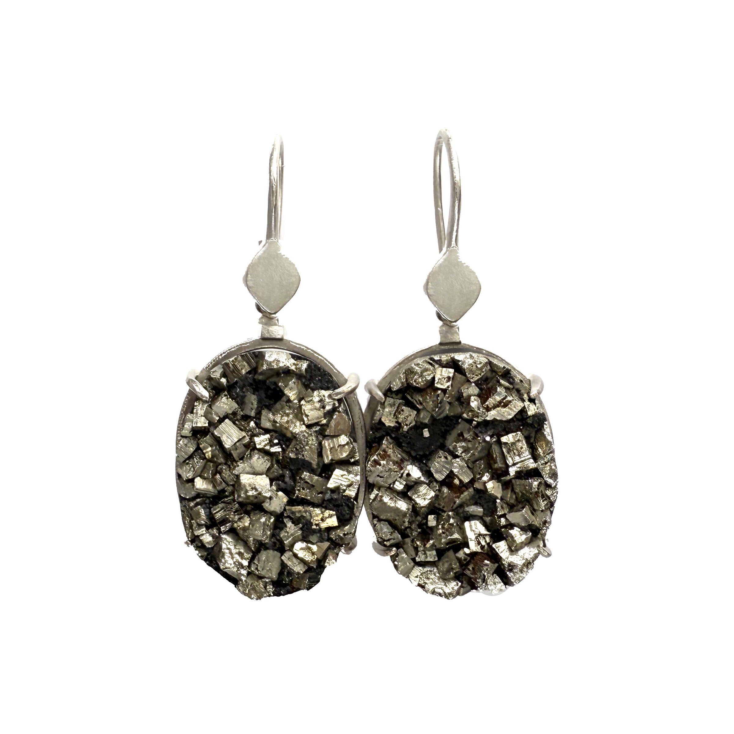 Pyrite Azores Earrings