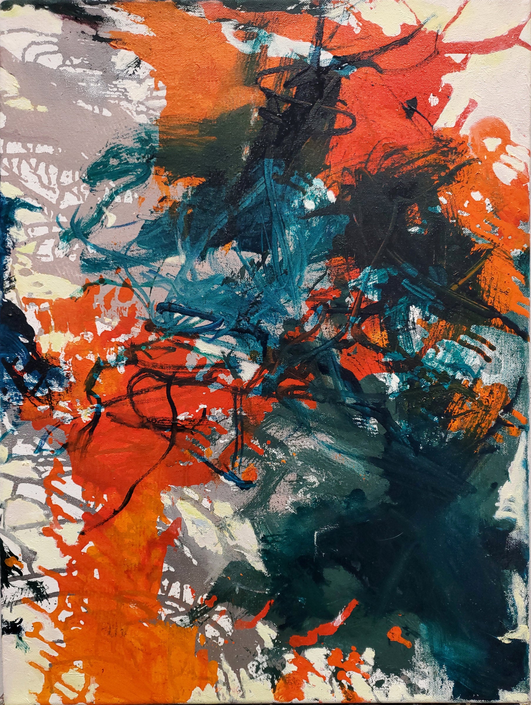 Green, Orange