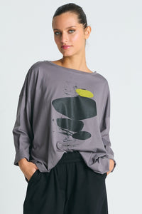 Raw Hem Boxy Tee