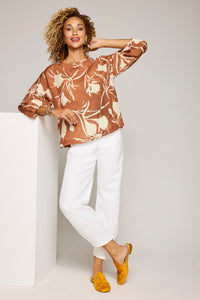 Linen Aria Top