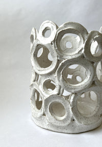 White Stone Cylinder