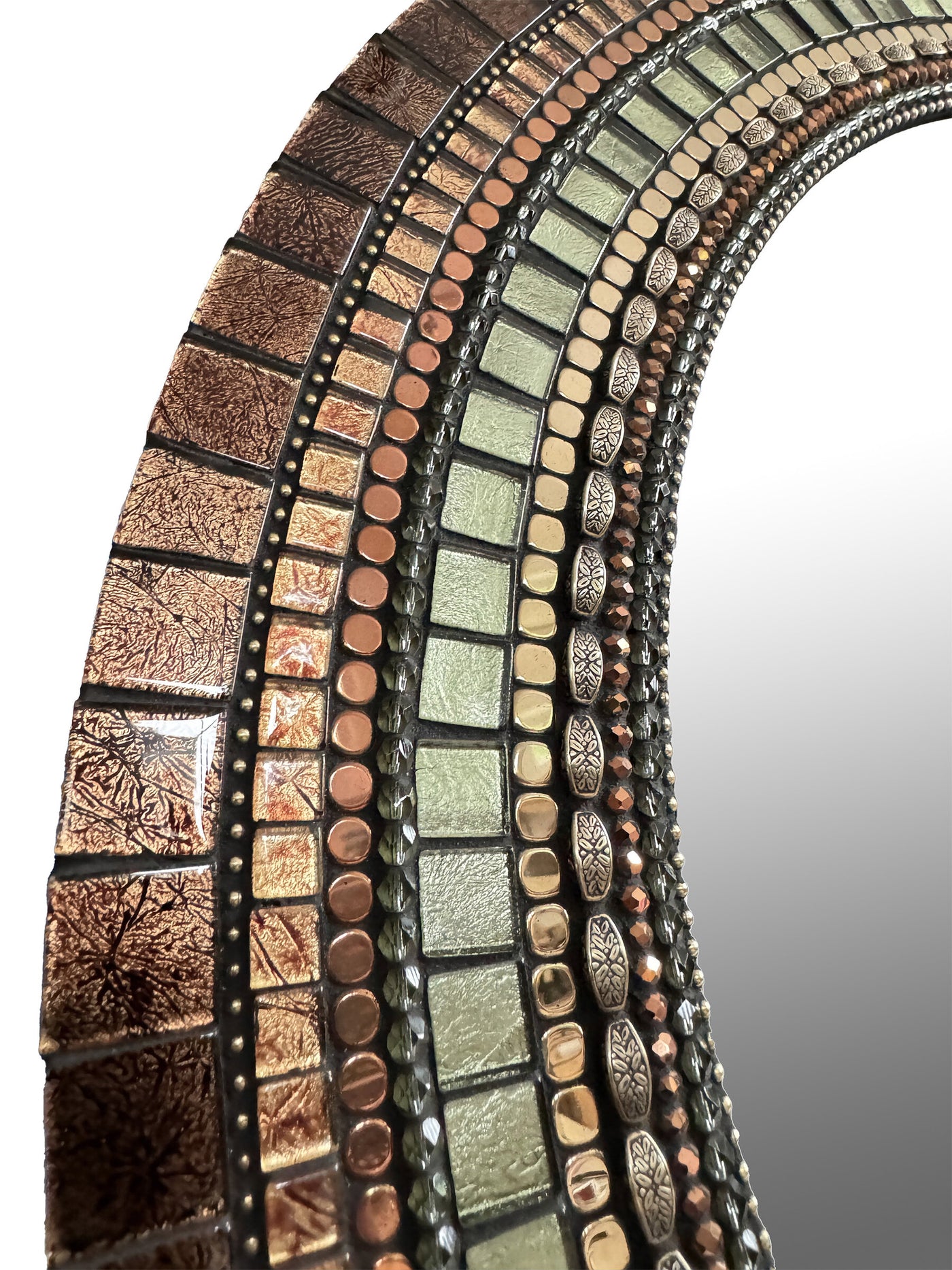 Cinnamon Sage Arch Mirror