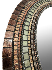 Cinnamon Sage Arch Mirror