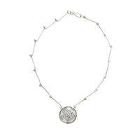 Graphic Graphite Necklace VI
