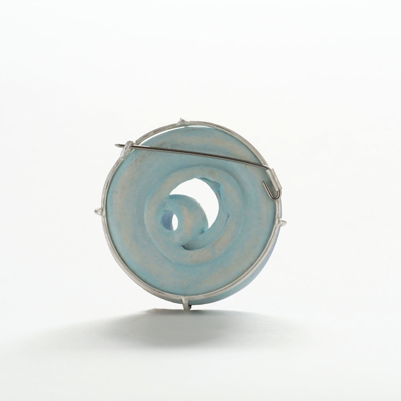 Small Blue Brooch