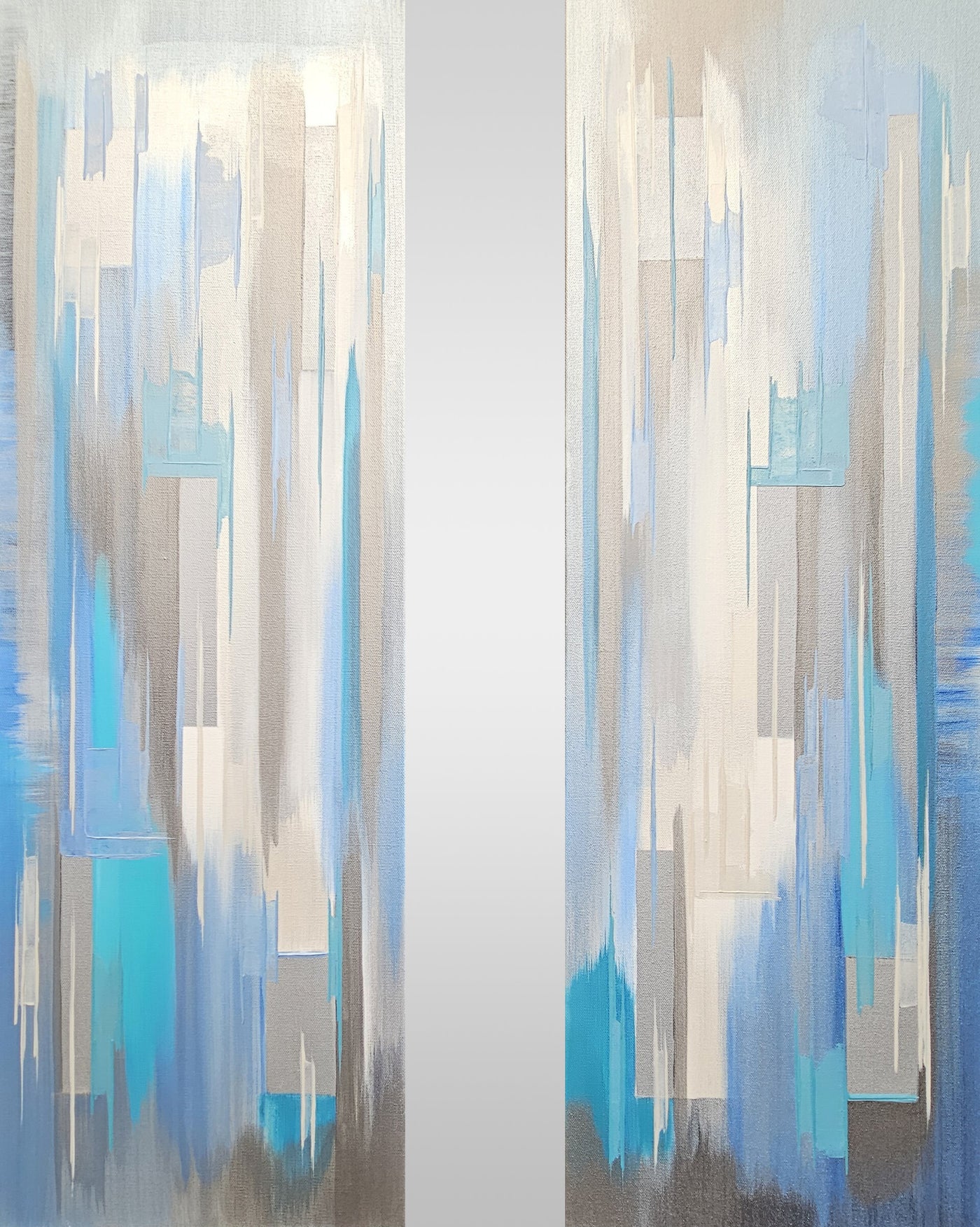 Aquamarine Diptych