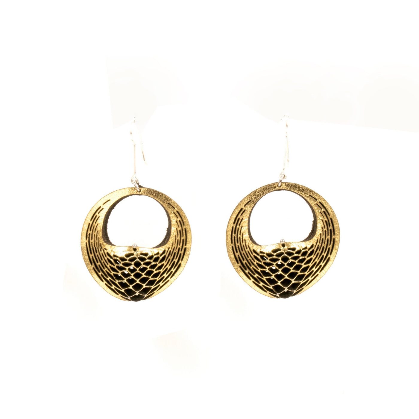 Gold Metallic Leather