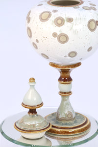 Miniature Crystalline White Jar