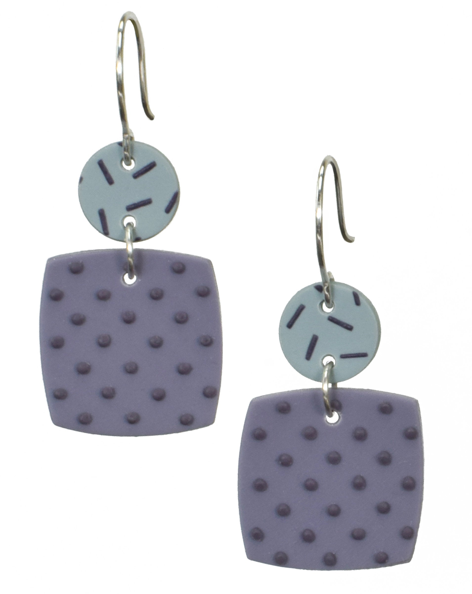 Dotted gray violet