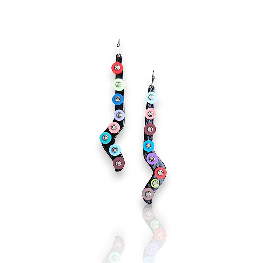 Confetti Squiggle Earrings