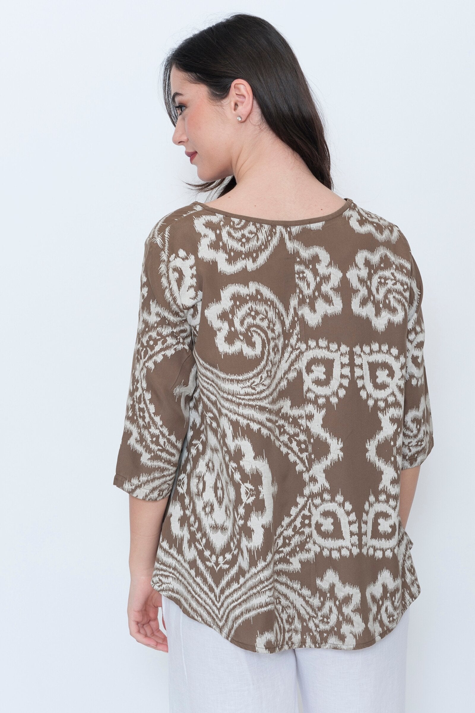Chocolate Paisley