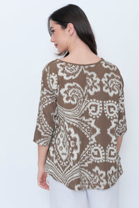 Chocolate Paisley