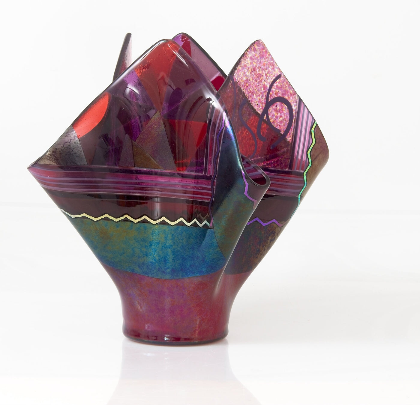 Purple Sunset Vessel II