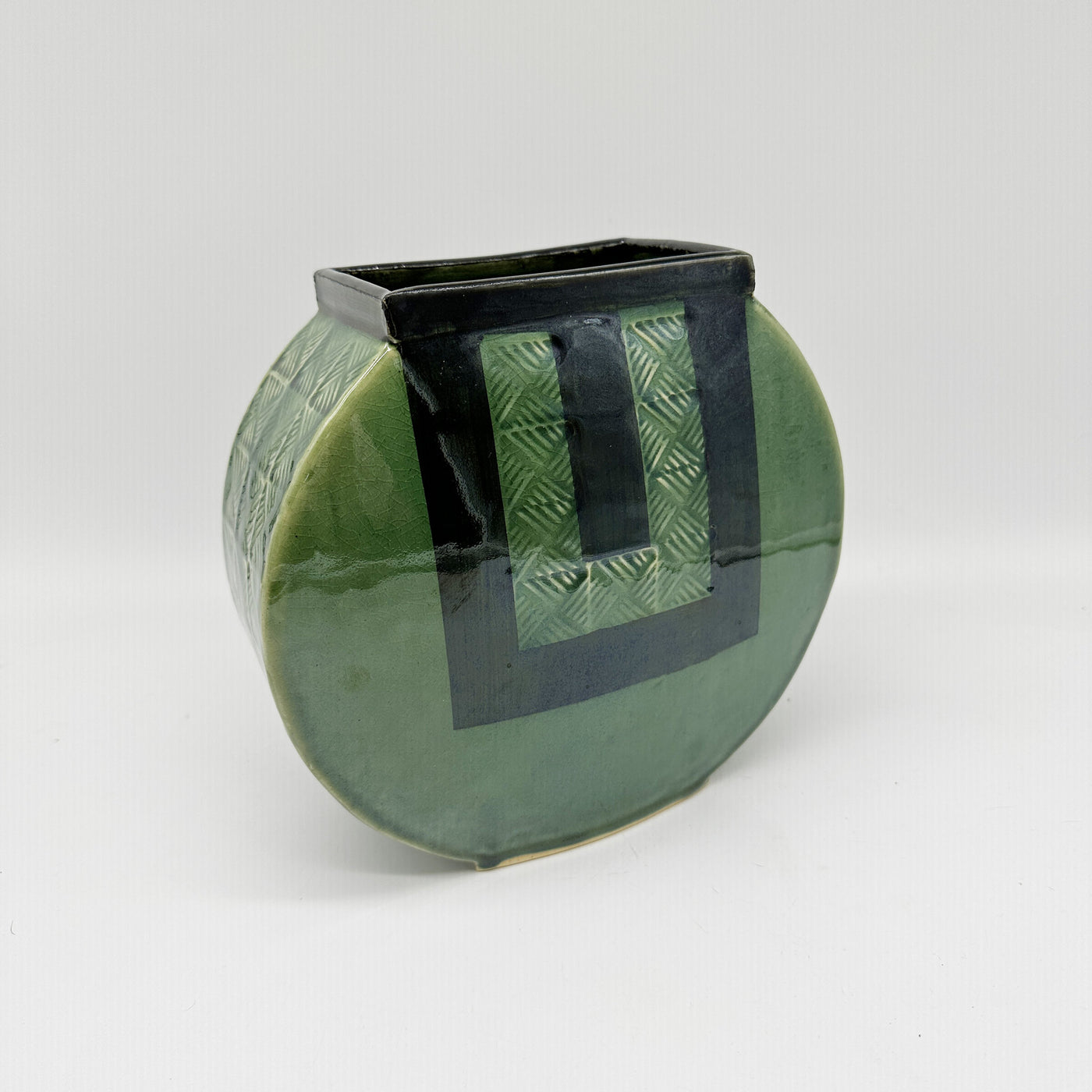 Geometric Canteen Vase