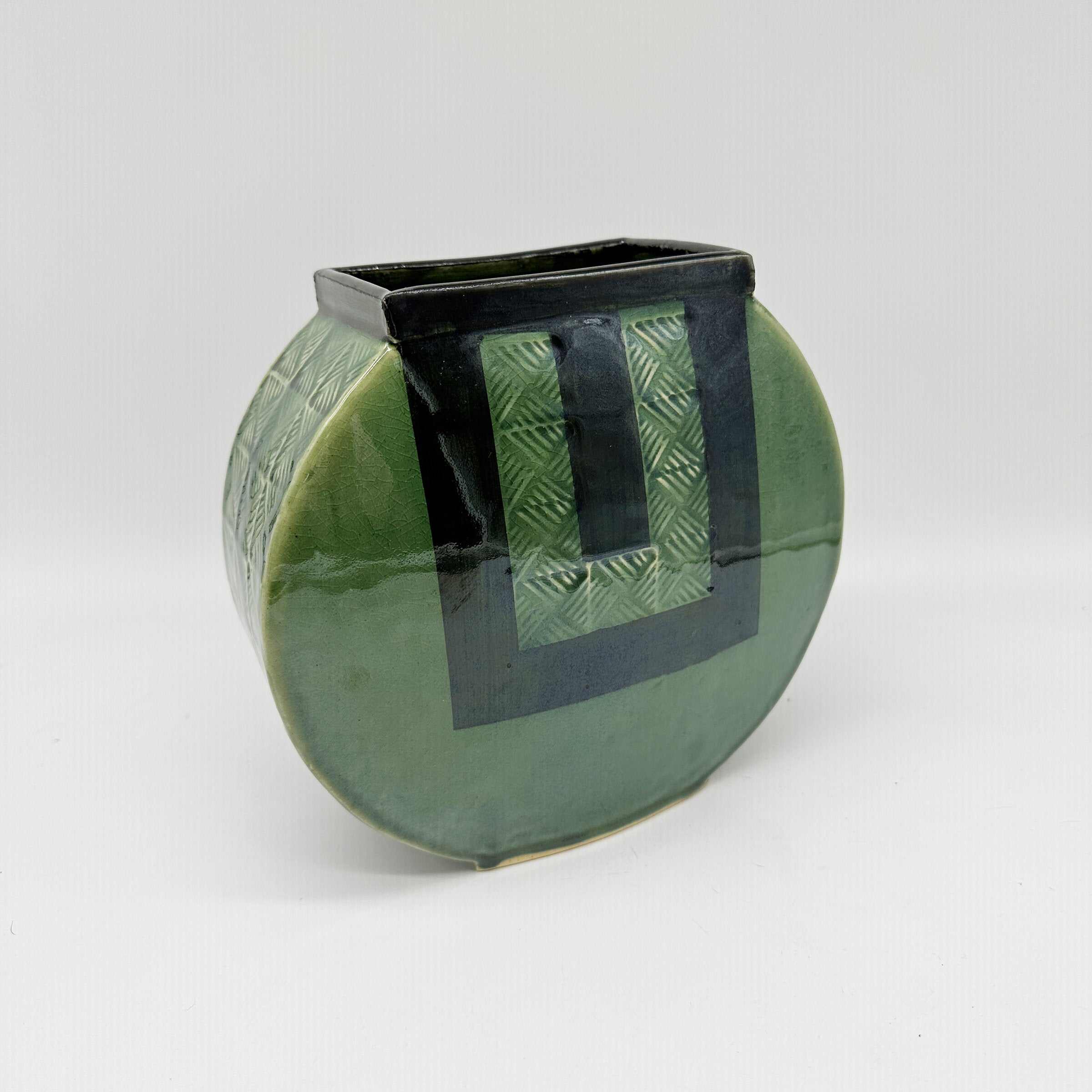 Geometric Canteen Vase