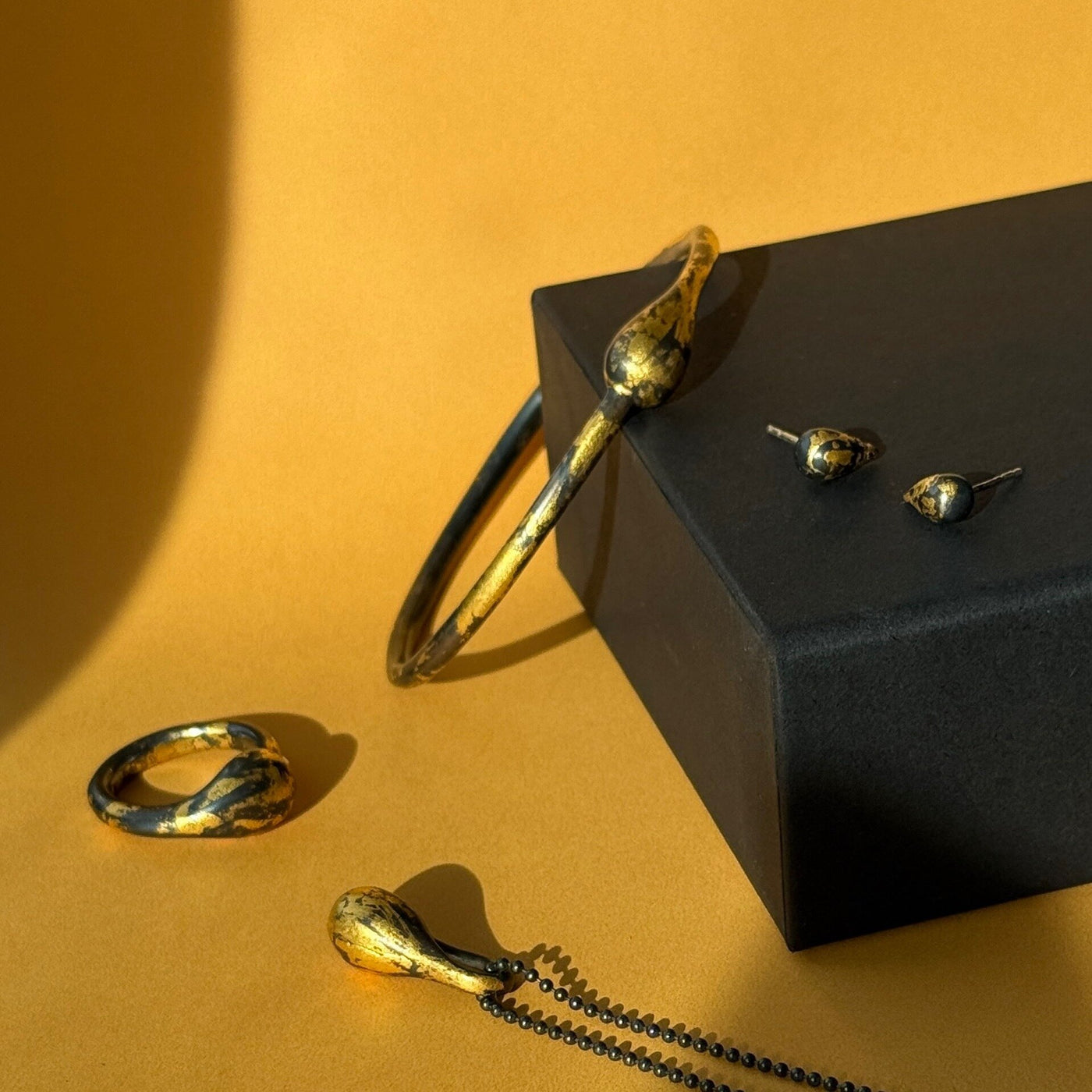 pieces from the artist's Droplet Collection