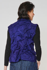 Wavy Tuck Shell Top #1