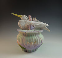 Heron Waterlily Box