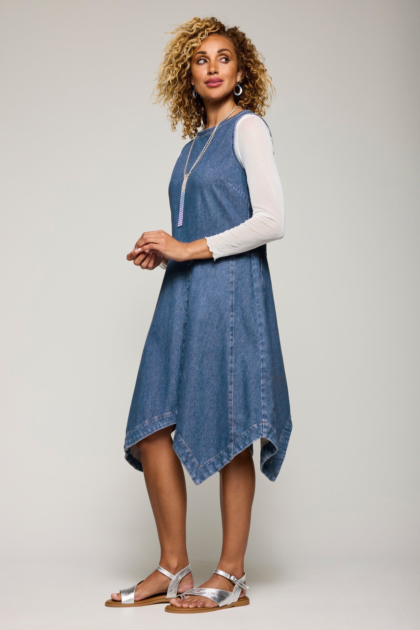 Dream Knit Denim Dress