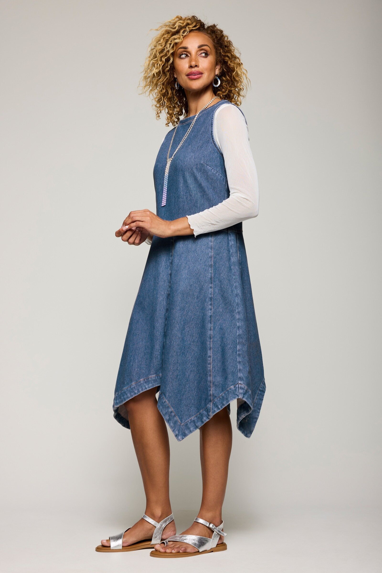 Dream Knit Denim Dress