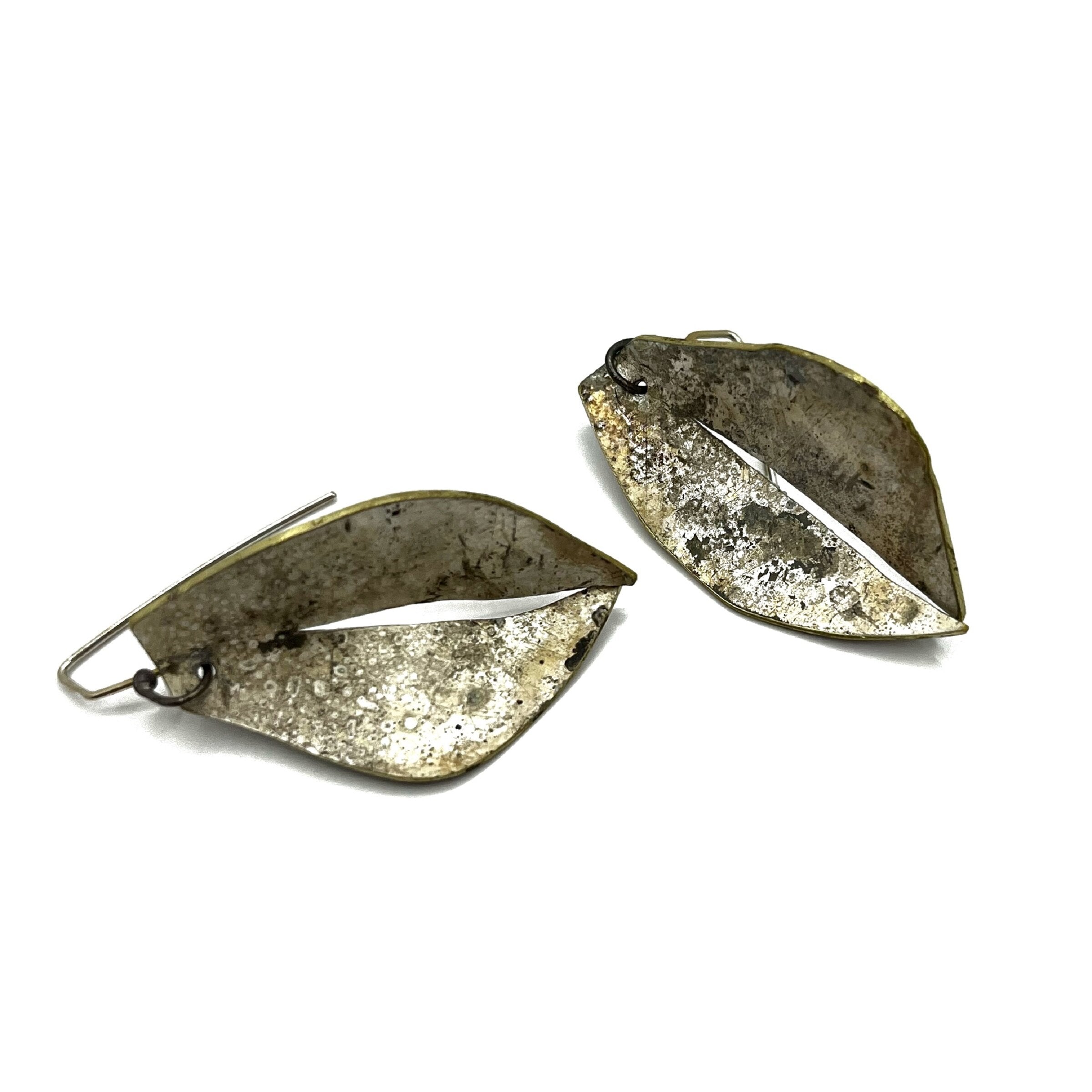 Leaf Earrings No. 4296