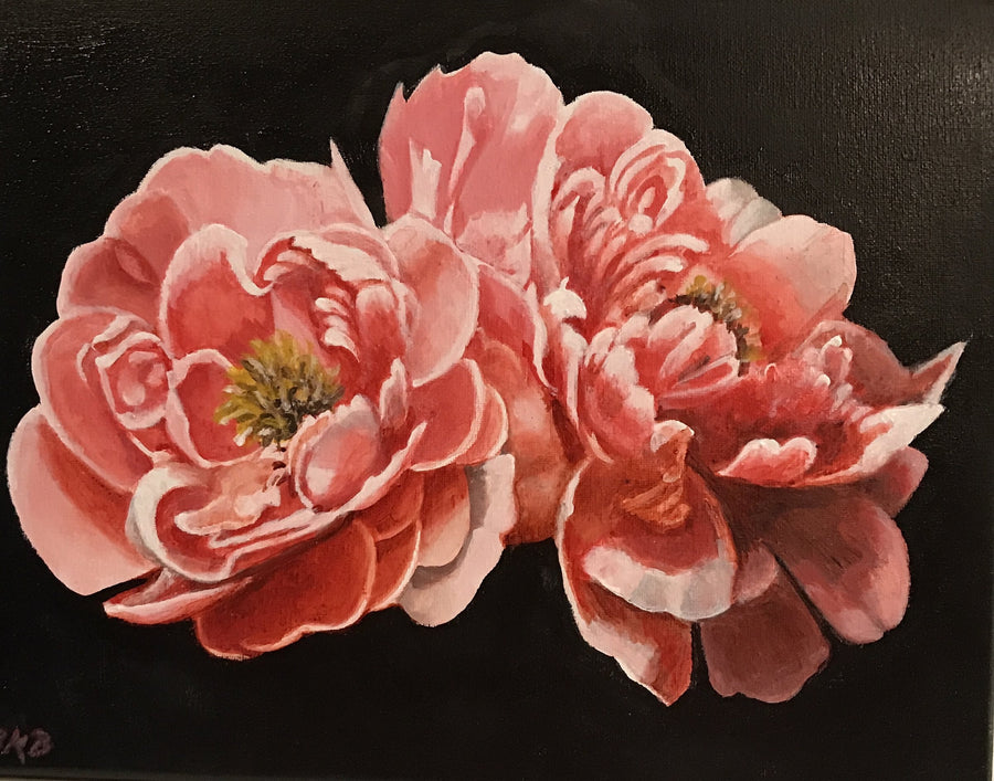 Double Peonies