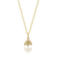 Alida Opal Bug Charm Necklace