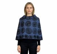Denim Blue Spiral