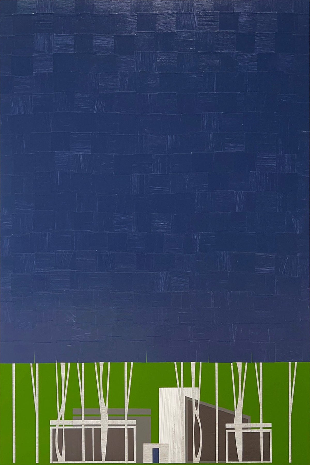Modern House Blue Forest No.405