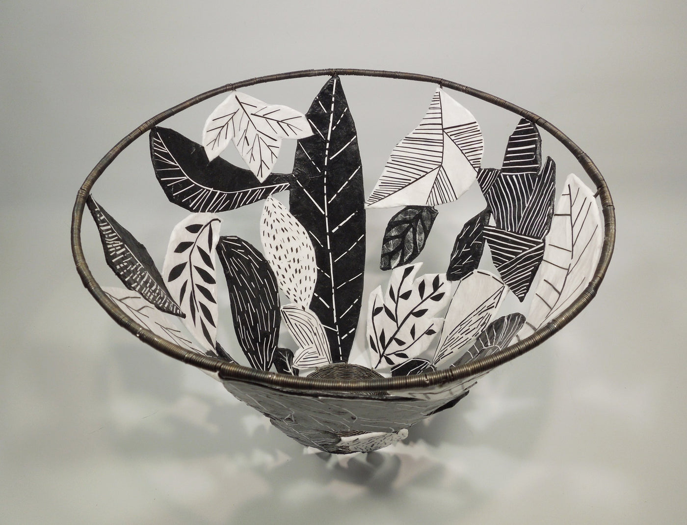 Winter Leaf Basket