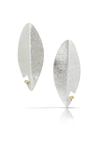Diamond Leaf Earrings