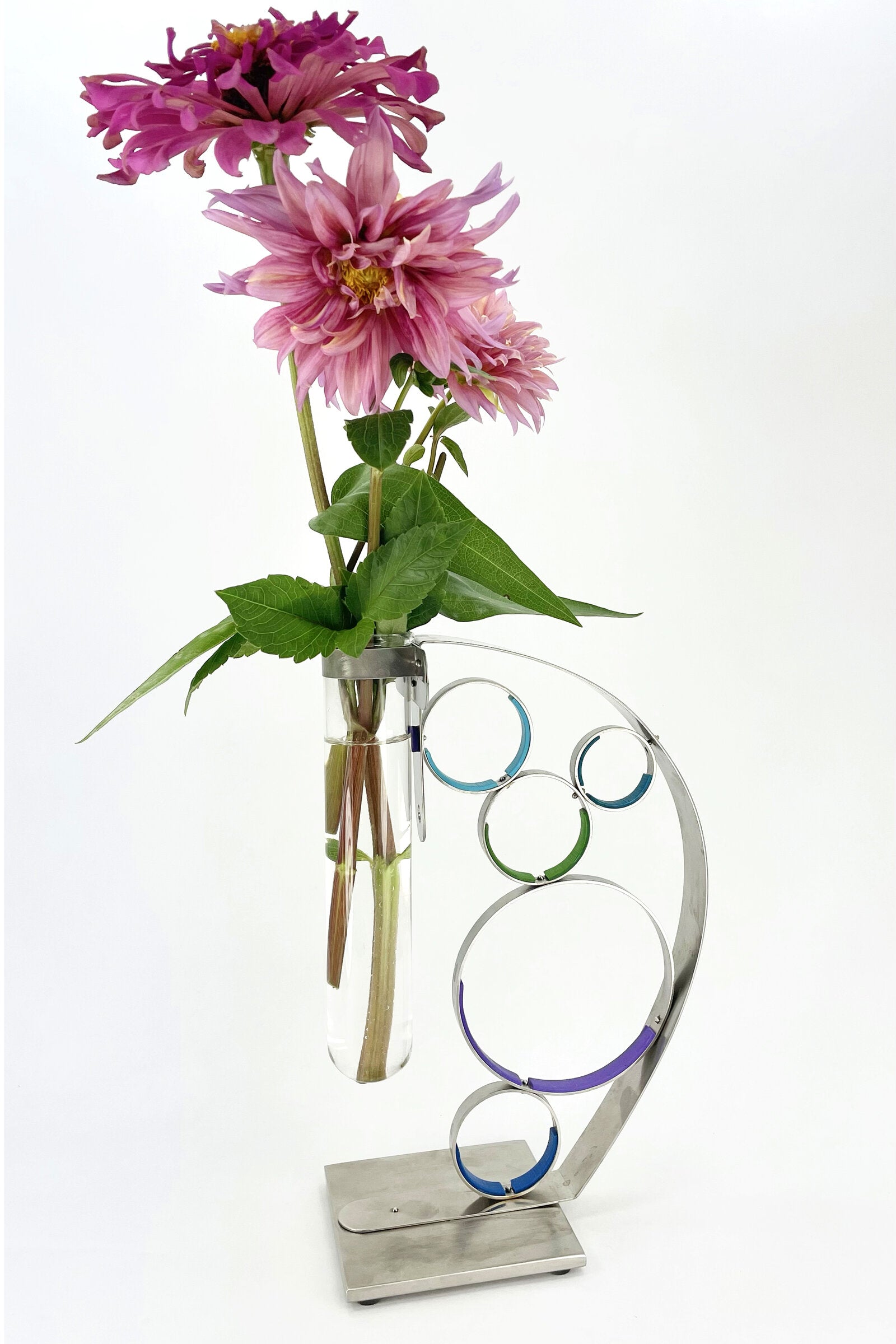 Bow Geometric Bud Vase