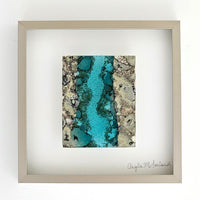 Meander Series - Light Aqua I