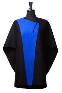 black/royal blue