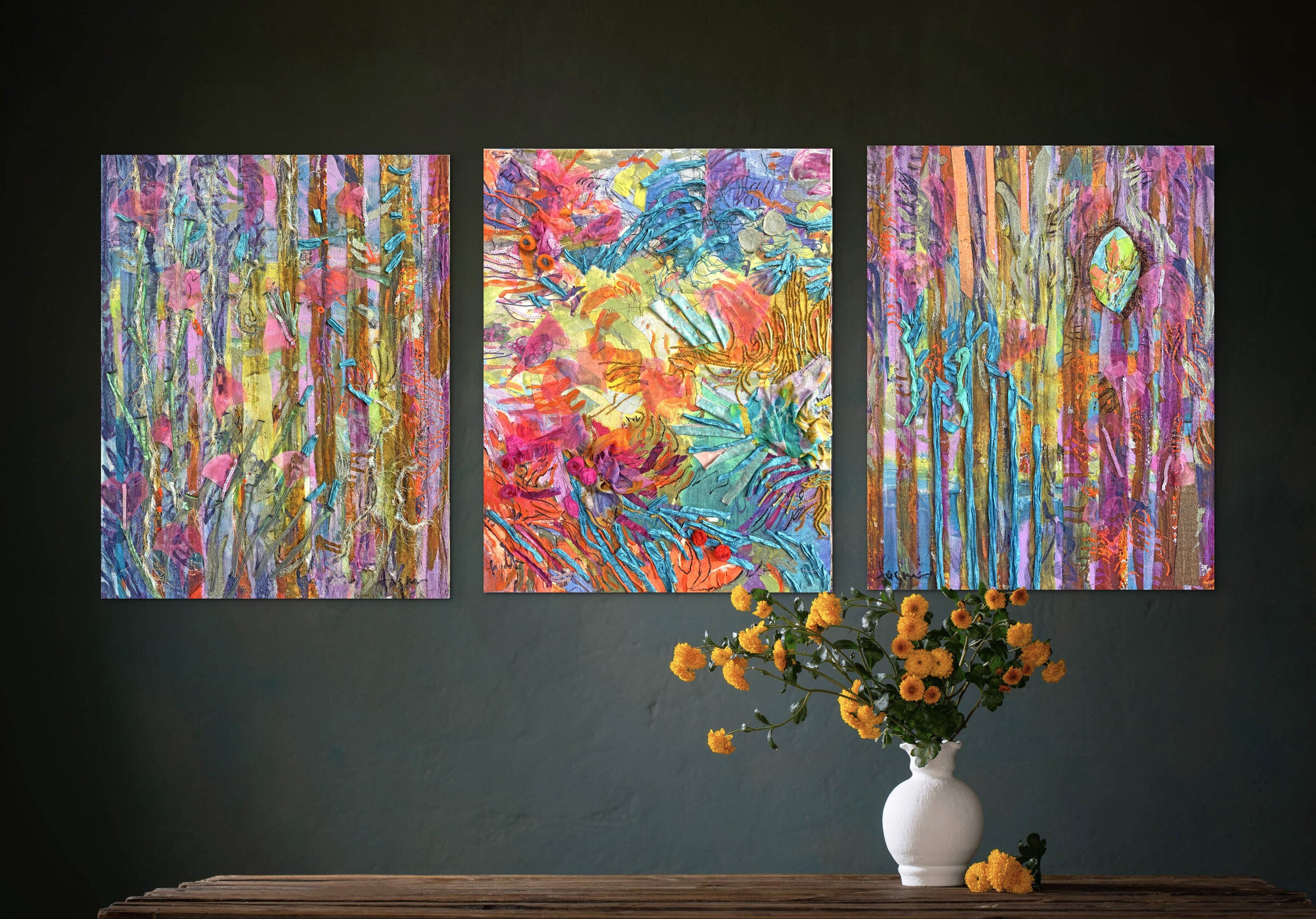 Cocoon Triptych