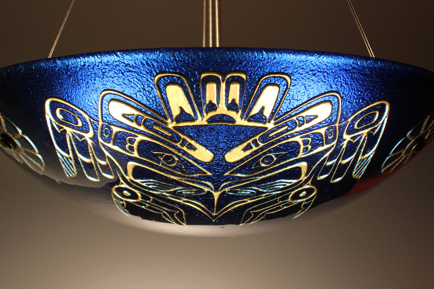 Kwakiutl Thunderbird Pendant Lamp