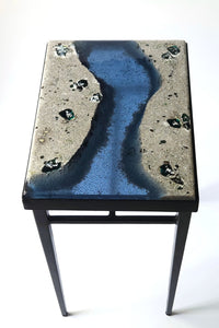 Indigo Meander Table