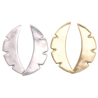 Sterling Silver; Brass