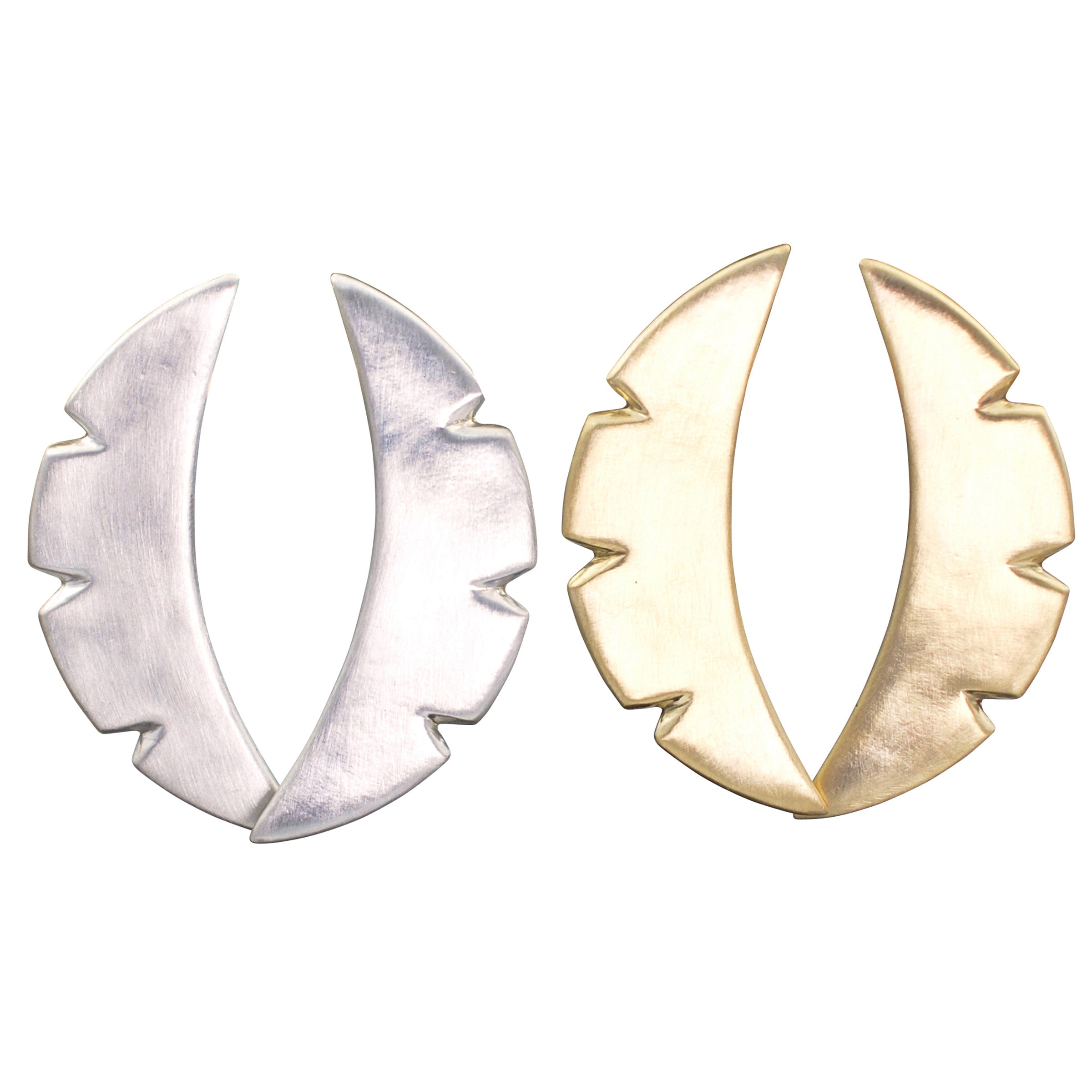 Sterling Silver; Brass