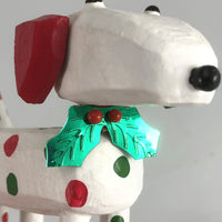 red and green dalmatian