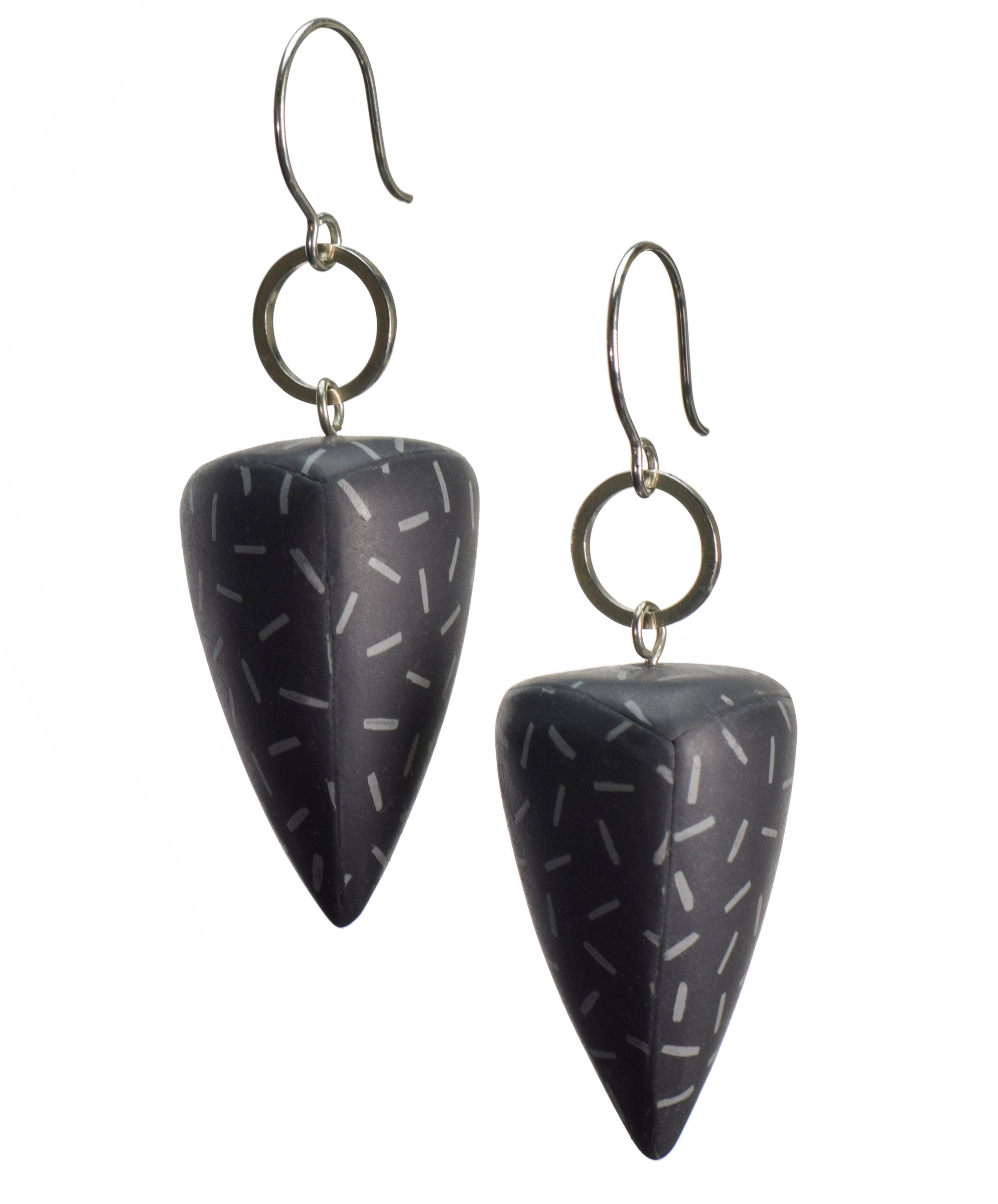 Gray with short lines