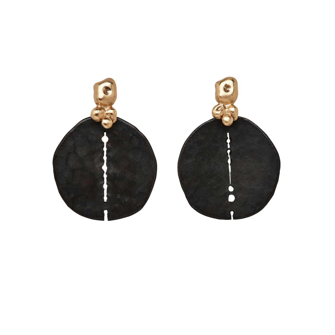 Black Orbit Earrings