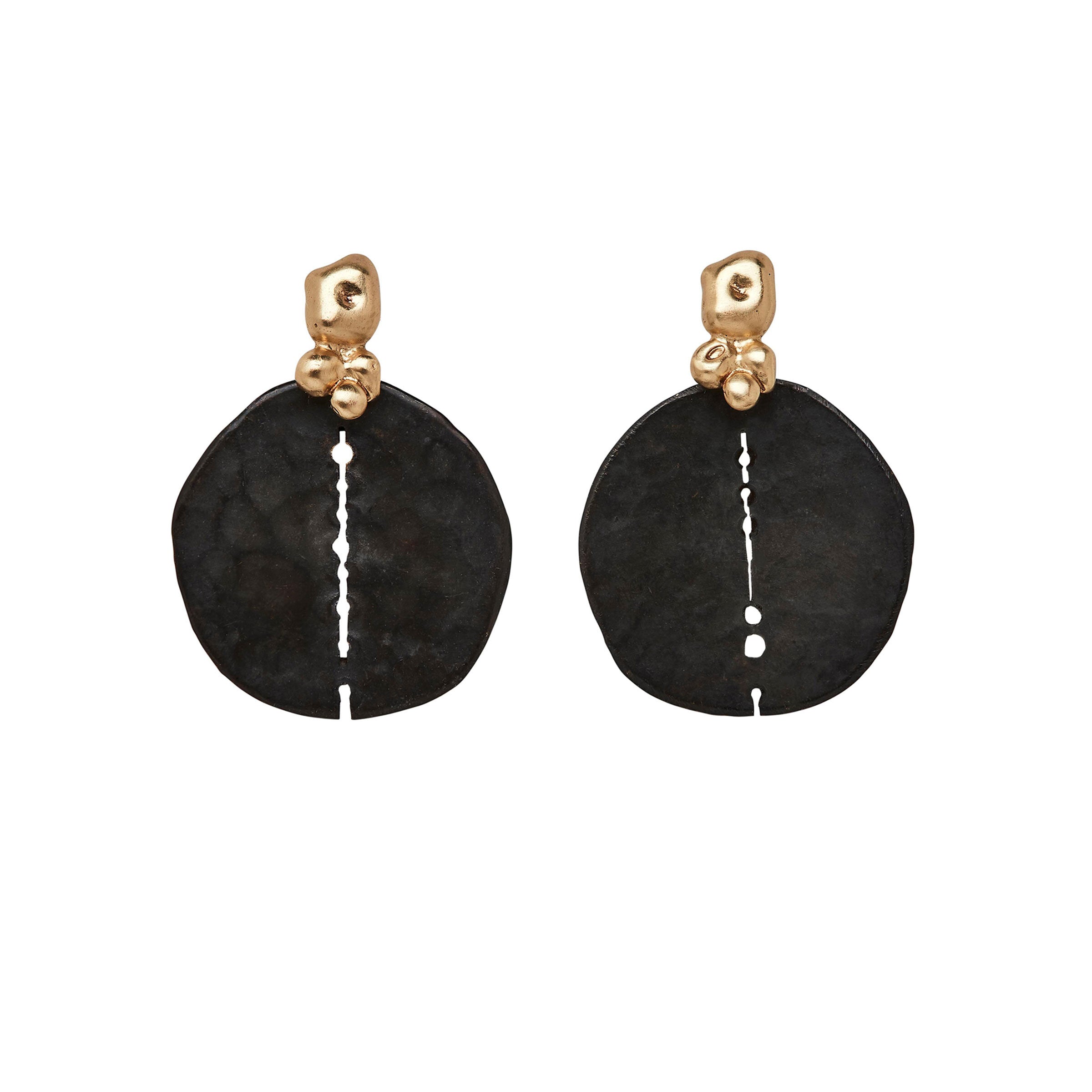 Black Orbit Earrings