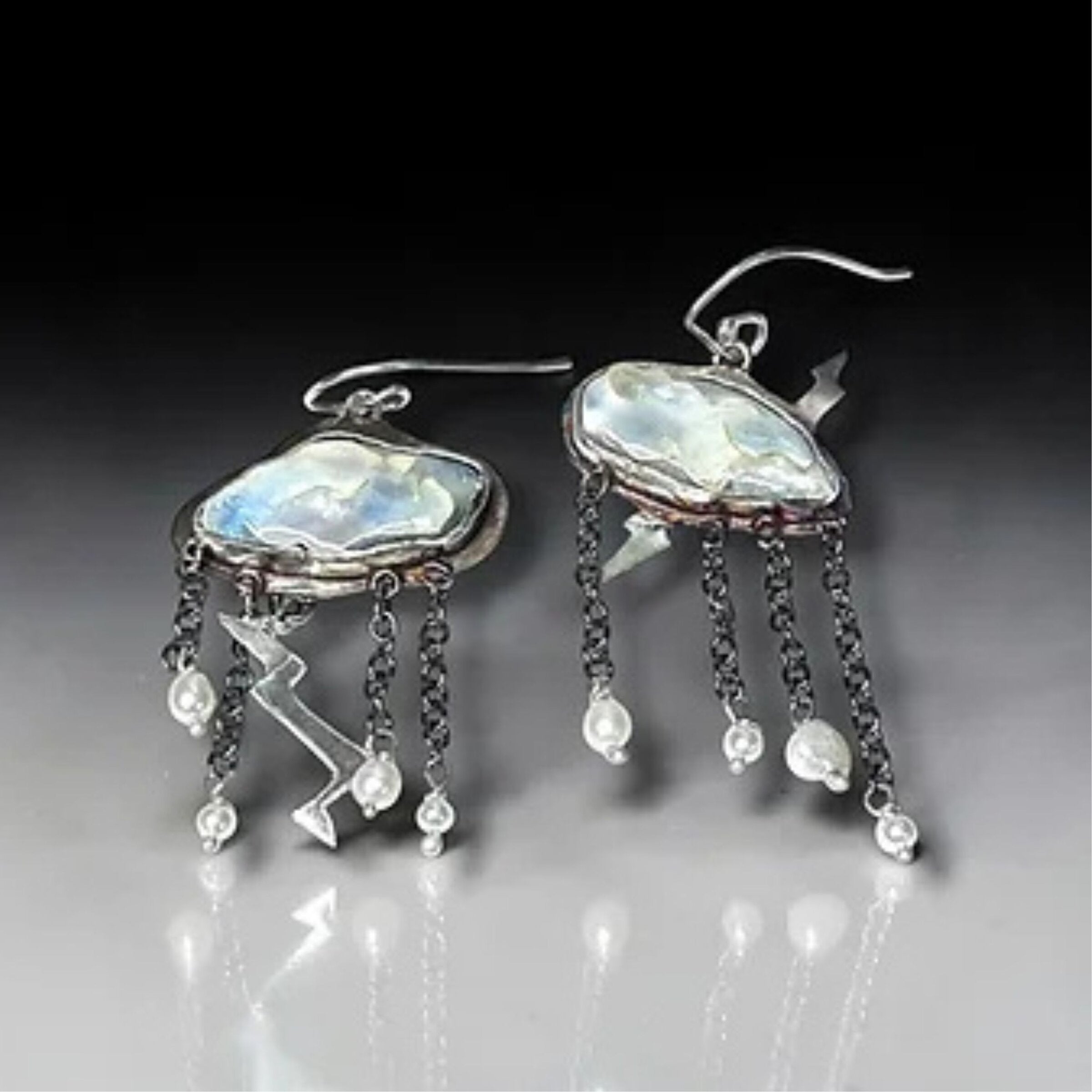 Storm Cloud Earrings