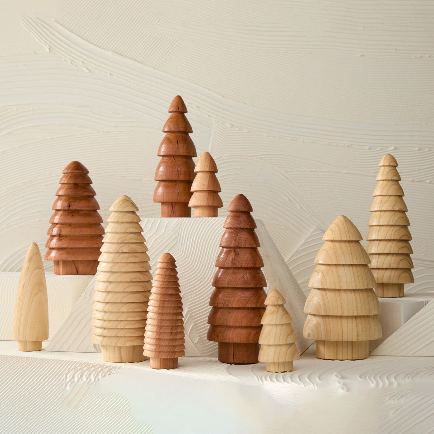Wooden Christmas Trees
