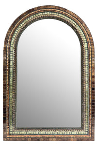 Cinnamon Sage Arch Mirror