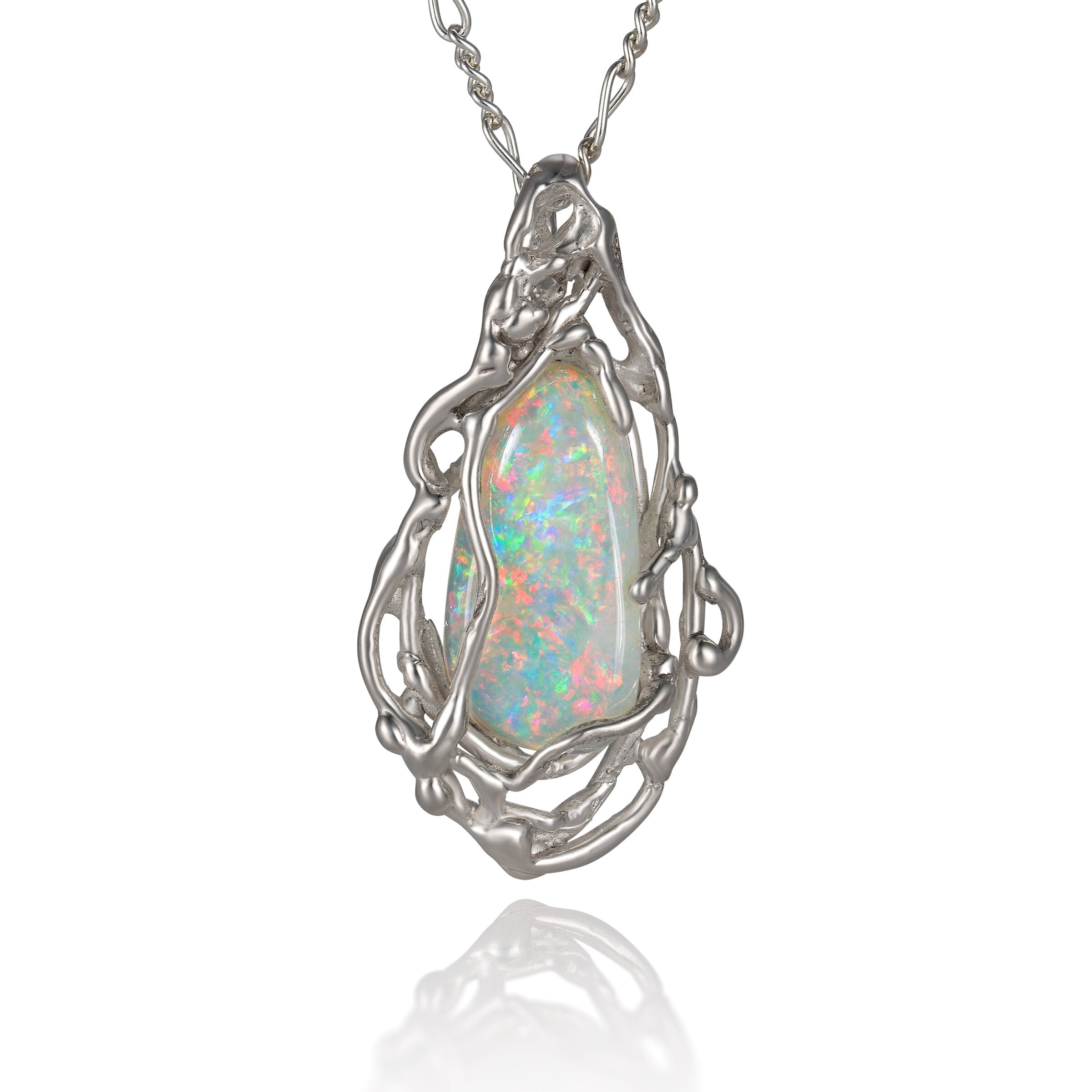 Opal Bouquet Pendant | Photo by Berlian Arts