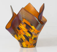 Striped Autumn Vessel