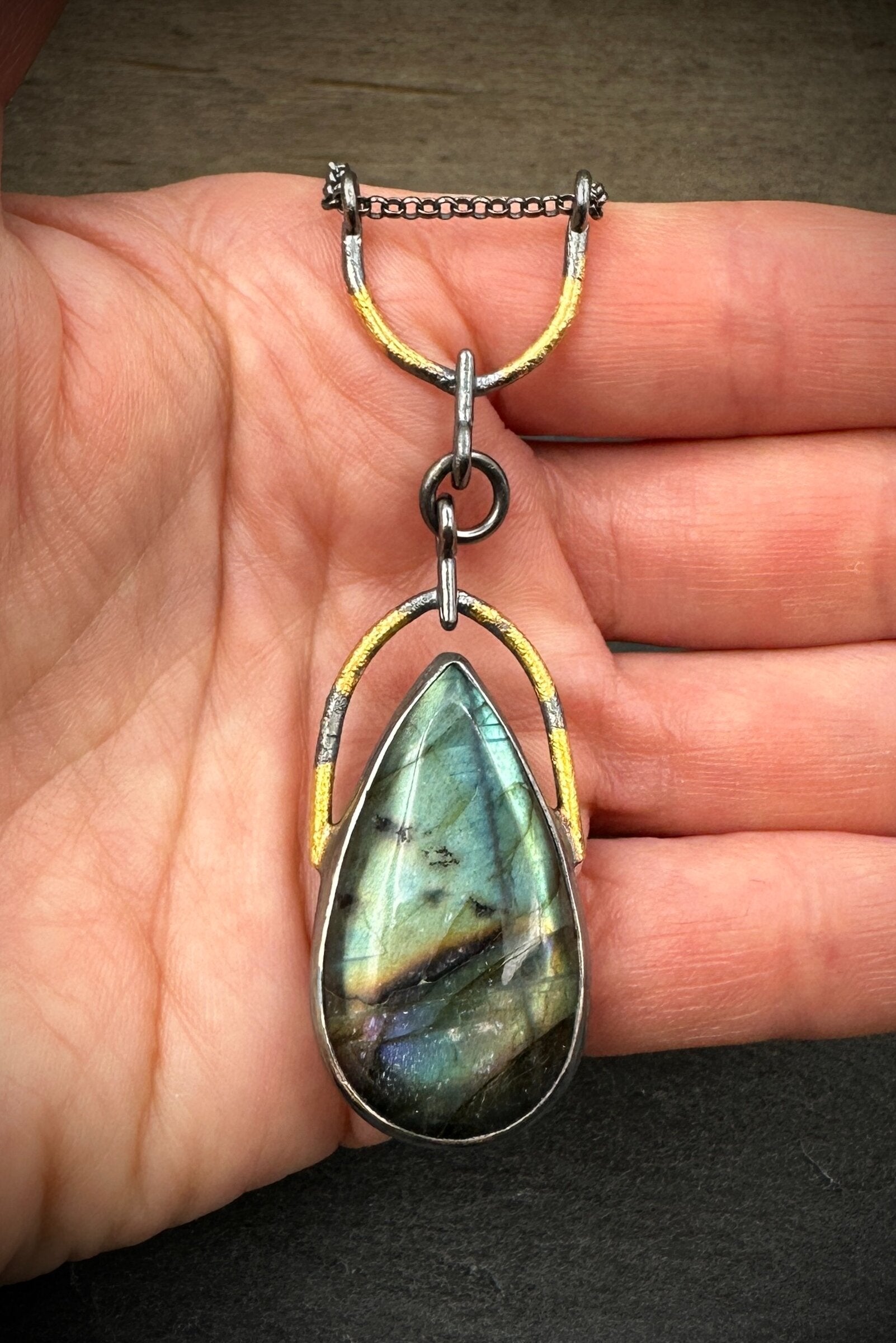 Labradorite Pompeii Necklace